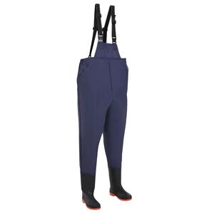 vidaXL Rinna waders koos saapadega Suurus 38 Sinine