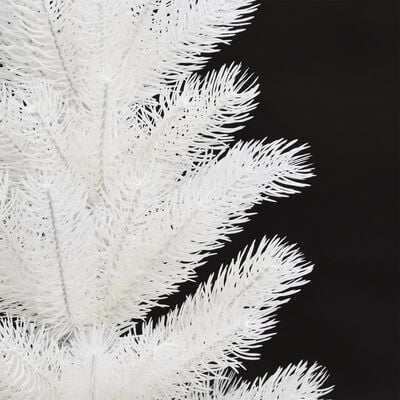 vidaXL valgustatud kunstkuusk valge, 90 cm