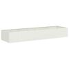 vidaXL taimekast valge 280x80x40 cm, teras