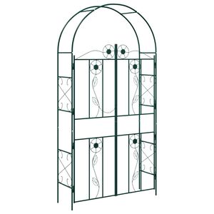 vidaXL Aedkaar Roheline 115 x 37 x 226 cm Teras