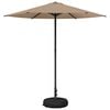 vidaXL Aiatelgi koos alusega 230 x 230 cm Pol&uuml;ester Ristk&uuml;lik