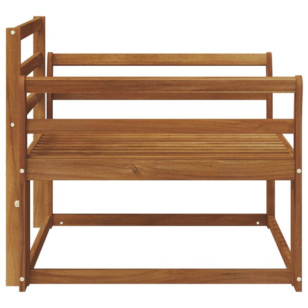 vidaXL V&auml;ljas Keskmine Diivan Tugev akatsiapuu Neutraalne