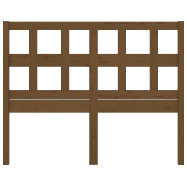 vidaXL voodipeats, meepruun, 185,5 x 4 x 100 cm, m&auml;nnipuit