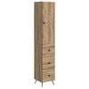 vidaXL Kapi Komplekt 2 pcs Artisan tamm 34,5 x 34,5 x 90 cm Tehispuit