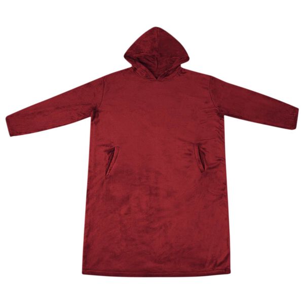 vidaXL Tekk-pusa Bordeaux punane l Flanell