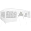 vidaXL Pidutelgid Valge 800 x 400 x 266 cm Polyethylene
