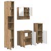 vidaXL Vannitoa m&ouml;&ouml;bleset 4 tk K&auml;sit&ouml;&ouml;puu 61 x 35 x 64 cm