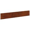 vidaXL Murupiire 20 pcs 100 x 18 cm Teras Rooste