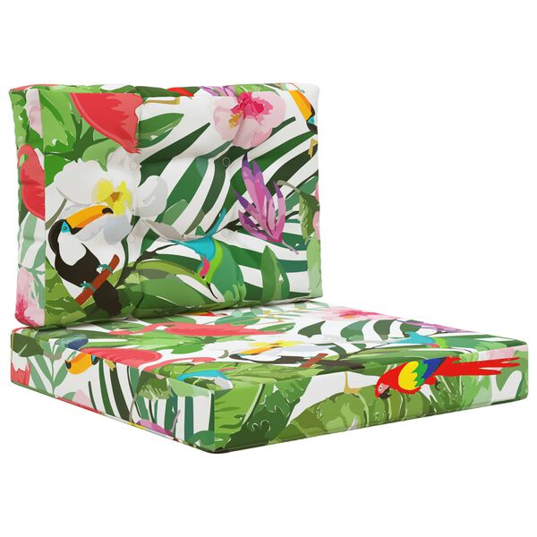 vidaXL V&auml;lim&ouml;&ouml;blitugi patja 2 pcs v&auml;rviline Pol&uuml;ester