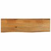 vidaXL lauaplaat, naturaalse servaga, 120 x 20 x 3,8 cm, mangopuit