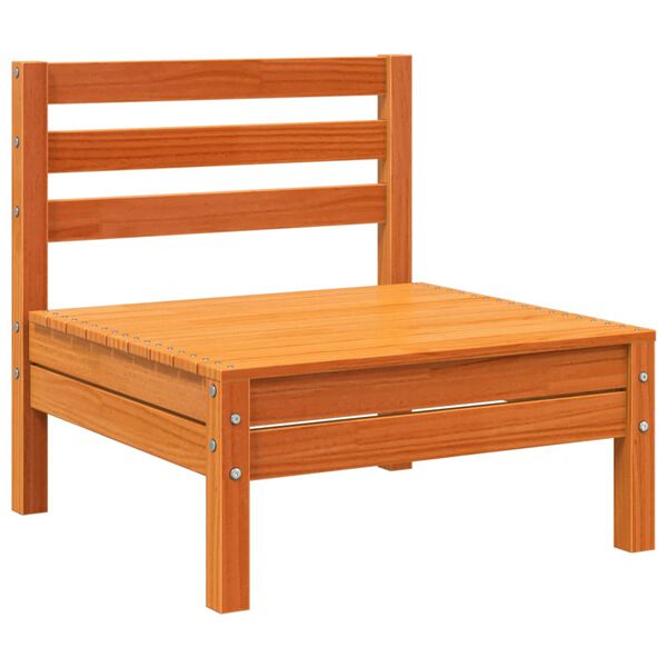 vidaXL k&auml;etugedeta aiadiivani moodul, vahapruun, m&auml;nnipuit