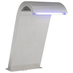 vidaXL Basseini purskkaev H&otilde;bedane 47 x 31 x 60 cm Roostevaba teras
