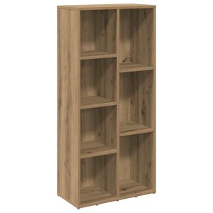 vidaXL Raamatukapp Artisan Oak 50x25x104 cm