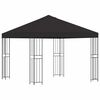 vidaXL Paviljon 3 x 3 m Antratsiit Pol&uuml;ester ja teras 190 gsm