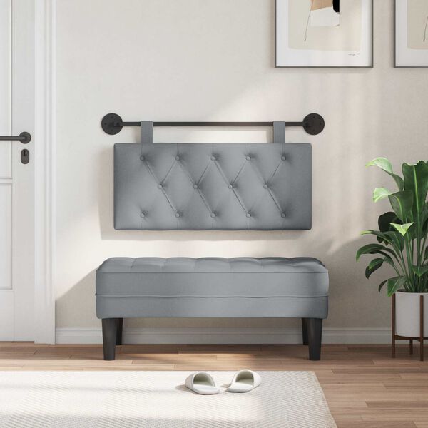 vidaXL Rippuv Peatoe Helehall 100 x 55 x 7 cm kangas