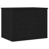 vidaXL Salvestuskarp ladustamisega Must tamm 60 x 42 x 46 cm Tehispuit