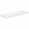vidaXL seinariiul, k&otilde;rgl&auml;ikega valge, 80 x 23,5 x 3,8 cm MDF