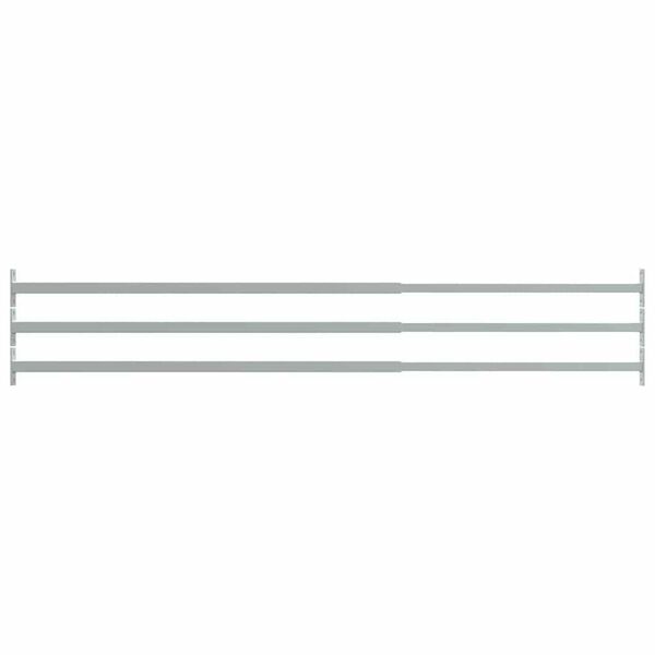 vidaXL reguleeritavad turvaaknatrellid 3 tk 710&ndash;1200 mm