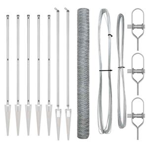 vidaXL Aiapost H&otilde;bedane