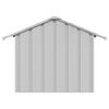 vidaXL Katusega koeramaja 85x107x81 cm galvaniseeritud teras