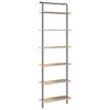 vidaXL Raamatukapp Sonoma tamm 60 x 24 x 203 cm Tehispuit