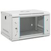 vidaXL 6U seinale kinnitatav v&otilde;rgukapp 19" IP20 53x40x30 cm