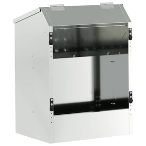 vidaXL K&uuml;&uuml;liku s&ouml;&ouml;tja H&otilde;bedane 64.5 x 25.5 x 45.5 cm Tsinkteras