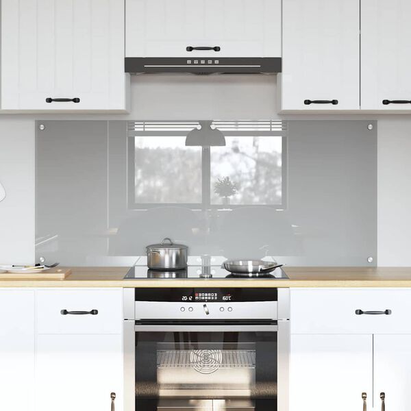 vidaXL K&ouml;gi Splashback 2 pcs Helehall 70 x 60 cm karastatud klaas