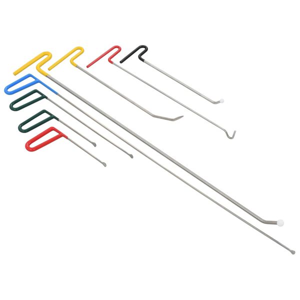 vidaXL 8-osaline m&otilde;lkide eemaldamise komplekt, roostevaba teras