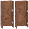 vidaXL Rest Pruun 24 x 13 x 54 cm Tugev Mahagoni Puit