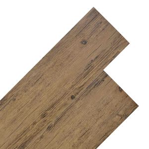 vidaXL P&otilde;randaplaadid 18 pcs P&auml;hklipruun 5,26 m&sup2; PVC