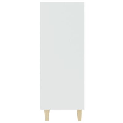 vidaXL puhvetkapp, valge, 69,5 x 32,5 x 90 cm, tehispuit