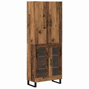 vidaXL K&otilde;rgushein 2 pcs Vana puit 69,5 x 34 x 180 cm