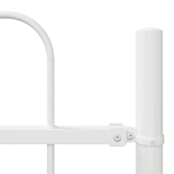 vidaXL Aiandus aiapaneel 5 pcs Valge 8,5 x 0,6 m Pulberkattega teras