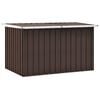vidaXL Hoidmis kastid Tsingitud teras 149 x 99 x 93 cm Pruun