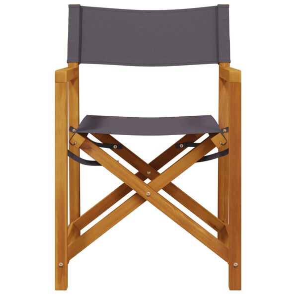 vidaXL kokkupandavad juhitoolid 2 tk, tumehall, kangas