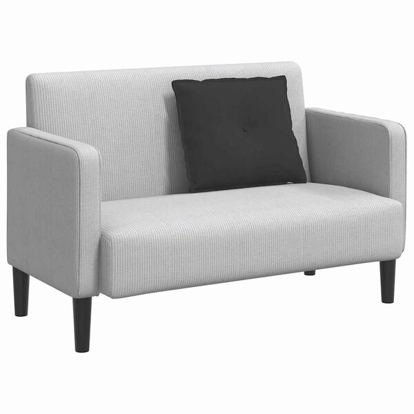 vidaXL Seljatugi padi Must 60 x 50 cm Mikrofiber kangas