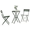 vidaXL Kokkupandav Bistroo Komplekt 3 pcs Mets Teras