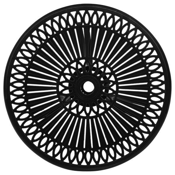 vidaXL aialaud must 62x62x65 cm valualumiiniumist