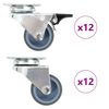 vidaXL 24 tk topelrattaga p&ouml;&ouml;rlevad rattad 50 mm