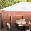 vidaXL Gazebo katte vahetus L&auml;bipaistev 400 x 300 x 32 cm PVC
