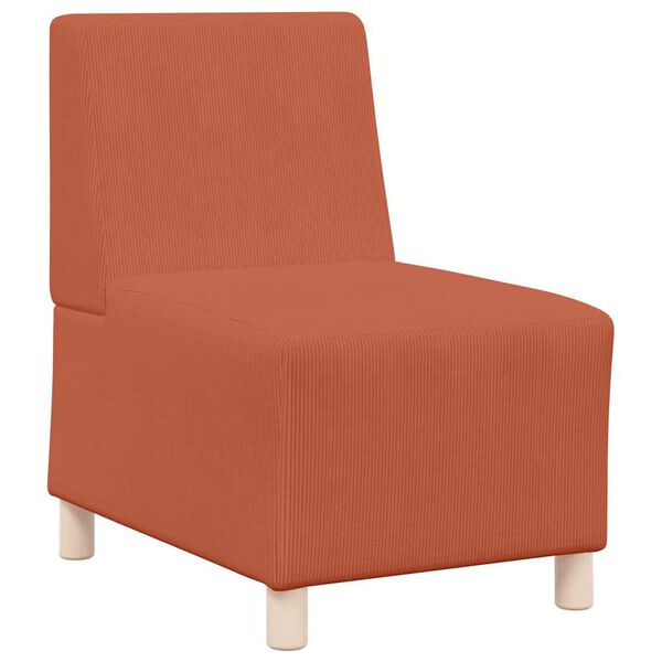 vidaXL K&auml;etugedeta mooduldiivani element 3 pcs Oranž 55 x 74 x 82 cm