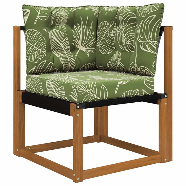 vidaXL V&auml;lim&ouml;&ouml;blitugi patja 3 pcs Lehe Kujundus Pol&uuml;ester