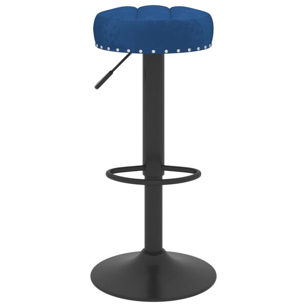 vidaXL baaripukid 2 tk, sinine, samet