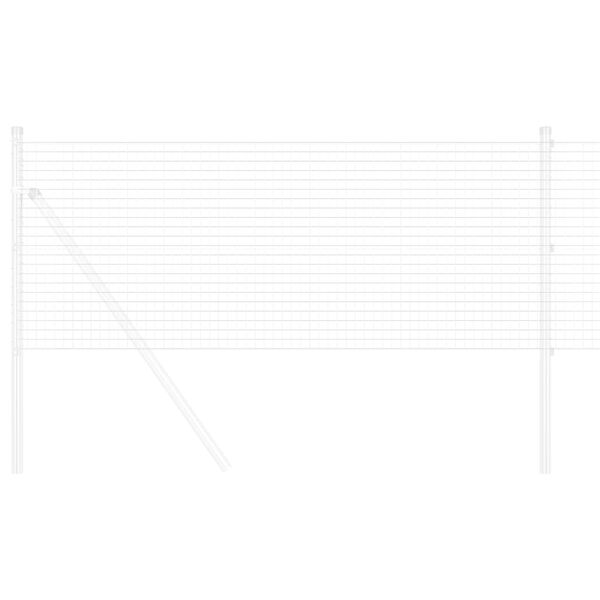 vidaXL Keevitatud Traadi Aed H&otilde;bedane 0.6 x 50 m