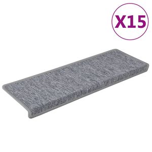 vidaXL trepimatid 15 tk 65 x 21 x 4 cm helehall ristk&uuml;likukujuline serv