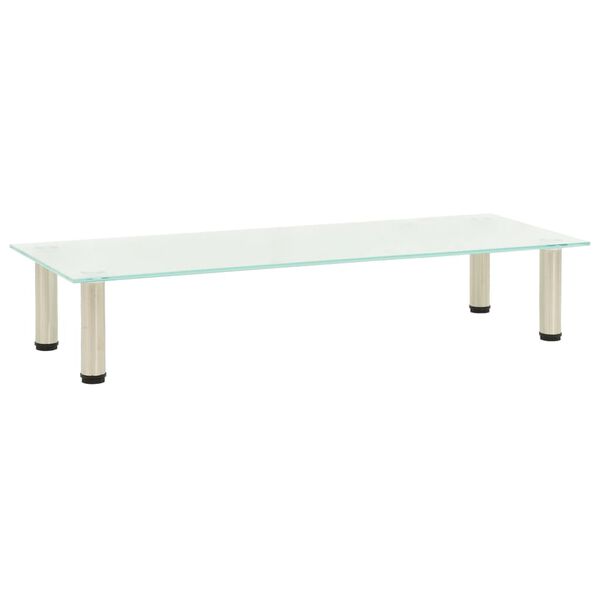 vidaXL telerialus karastatud 100 x 35 x 17 cm karastatud klaas