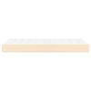 vidaXL vedrumadrats, kreemjas, 100x200x20 cm, kangas