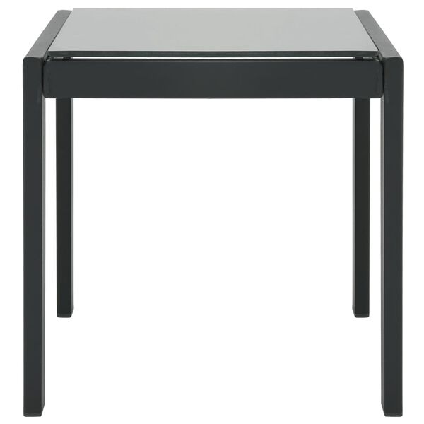 vidaXL lamamistoolid 2 tk lauaga, tekstileen ja teras