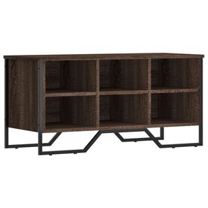 vidaXL kingakapp, pruun tamm, 90x38x45,5 cm, tehispuit